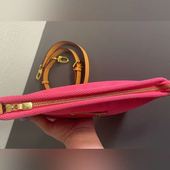 Louis Vuitton Hot Pink Antigua Pouch Crossbody - Picture 9 of 9